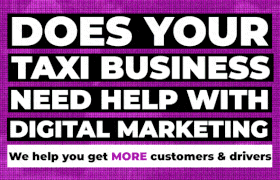 hologram taxi business social media