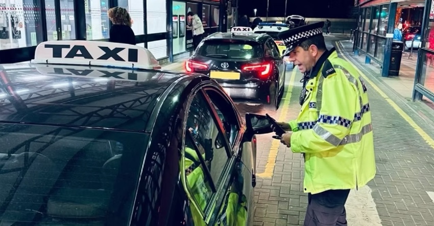 NANTWICH POLICE CRACK DOWN ON UNSAFE TAXIS IN WEEKEND OPERATION