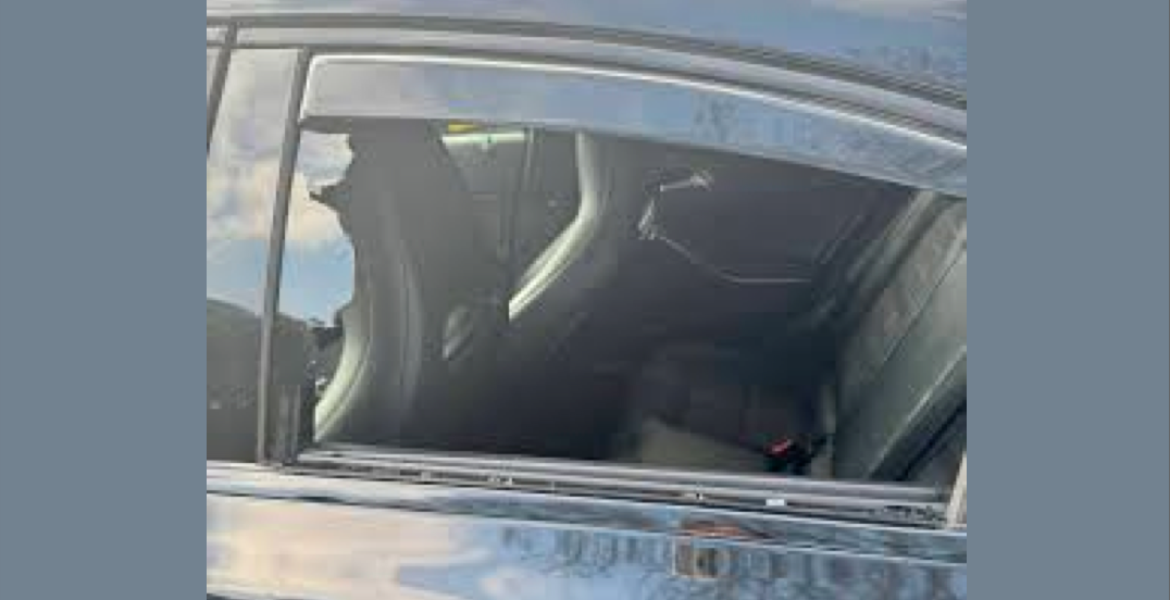 GRIMSBY TAXI TARGETED IN BRICK ATTACK LEAVING PASSENGERS SHAKEN
