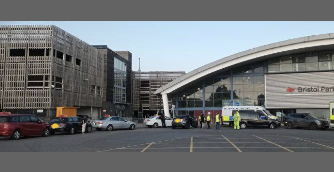MESSAGE FROM BRISTOL TAXICOP FOLLOWING VEHICLE CHECKS AT BRISTOL PARKWAY TRAIN STATION 