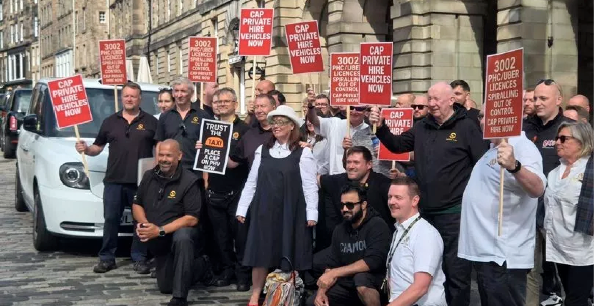 EDINBURGH COUNCIL TO SURVEY PRIVATE HIRE CAR OVERPROVISION