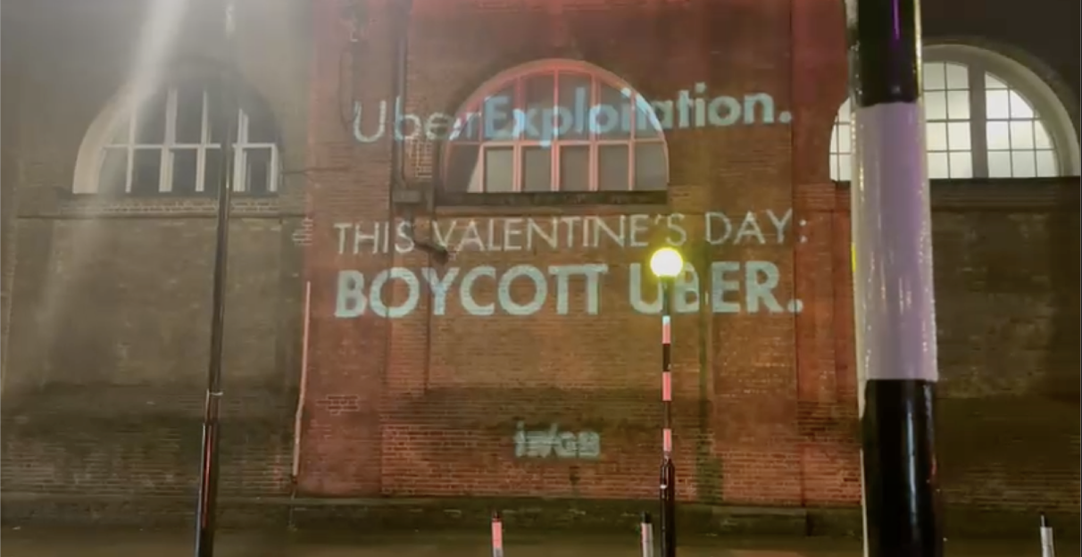 LONDON PH DRIVERS HOLD MOTORCADE PROTEST DEMANDING TFL REGULATION OF UBER AND SIMILAR OPERATORS