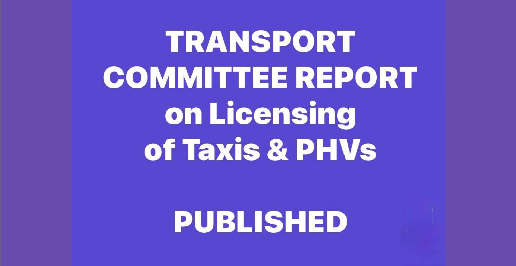 TRANSPORT COMMITTEE URGES MINISTERS TO GET TOUGH ON TAXI STANDARDS 