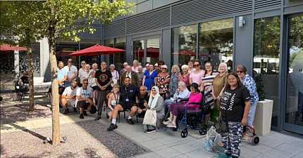 WELL DONE TO CORKER CARS ST ALBANS FOR SUPPORTING THE ELDERLY IN THEIR COMMUNITY