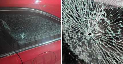 DARLINGTON CABBIE MASSIVELY AFFECTED AFTER KID SMASHED REAR WINDOW
