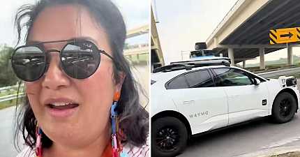 DRIVERLESS WAYMO TAXI TRAPS PASSENGERS ON AUSTIN HIGHWAY SPARKING SAFETY FEARS