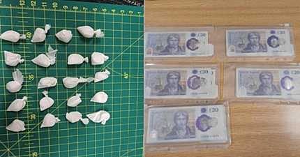 FAKE PRIVATE HIRE DRIVER ARRESTED IN SEFTON FOUND WITH DRUGS AND CASH