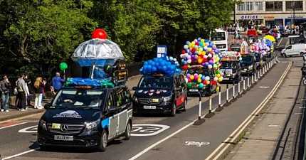 GREEN LIGHT FOR EDINBURGH TAXI OUTING AFTER POLICE ESCORT ROW