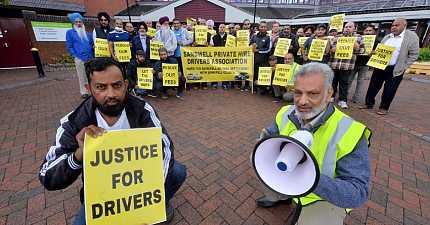 MORE PROTESTS AS PHV DRIVERS IN SANDWELL CALL FOR ACTION OVER LICENSING ISSUES