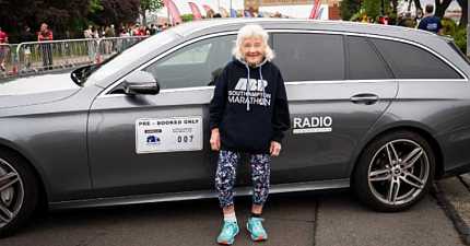 RADIO TAXIS SOUTHAMPTON GOES THE EXTRA MILE TO GET 84 YEAR OLD RUNNER TO FINISH LINE