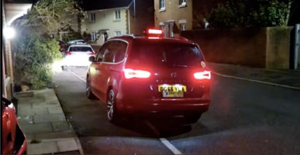 ABERGAVENNY CABBIE UPSET OVER PROSECUTION FOR SCROLLING ROOF SIGN DESPITE LICENSING APPROVAL 