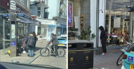 BRIGHTON CABBIES CALL FOR ACTION OVER DRUNKENNESS AND HARASSMENT AT TAXI SHELTER