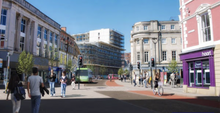 DERBY CABBIES WARN ROAD CHANGES ARE TURNING CITY CENTRE INTO A GHOST TOWN