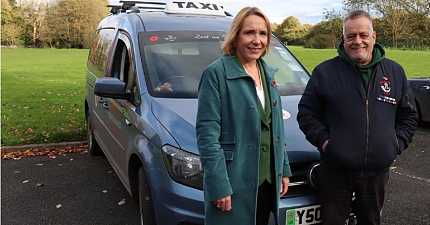 SHROPSHIRE TAXI DRIVER LOSES APPEAL TO DISPLAY ST GEORGE CROSS MP CALLS FOR CHANGE IN FLAG POLICY