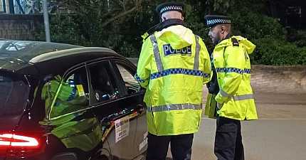 WEEKEND POLICING OPERATION IN MACCLESFIELD FOCUSES ON TAXI SAFETY
