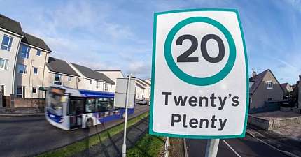 ABERDEEN STREETS TO SLOW DOWN AS NEW 20MPH LIMIT ENFORCED