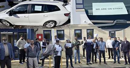 DAVENTRY TAXI DRIVERS STRIKE OVER LICENSING RULE WHICH COULD DESTROY TRADE