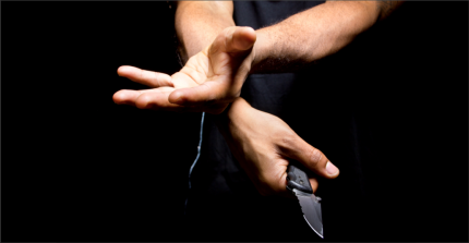 DRUNKEN PASSENGER PUTS KNIFE TO CABBIES THROAT IN TERRIFYING JOURNEY FROM HELL