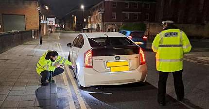 MULTIPLE TAXIS PENALISED IN WARRINGTON TOWN CENTRE LICENSING CRACKDOWN