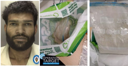 COVENTRY PHV STOP LEADS TO 1KG HEROIN BUST WITH DEALER JAILED FOR 42 MONTHS