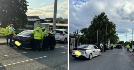 NUMEROUS VEHICLES STOPPED IN JOINT OPERATION BY POLICE LIVERPOOL WOLVERHAMPTON LICENSING