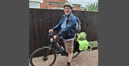 GRIMSBY TAXI DRIVER CYCLES FOR CHARITY AFTER PROSTATE CANCER JOURNEY