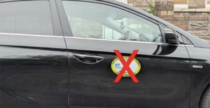 VALE OF GLAMORGAN PH DRIVERS LAUNCH PETITION FOR REMOVAL OF YELLOW COUNCIL DOOR STICKERS