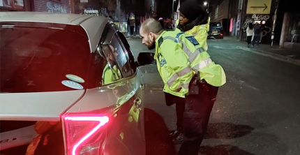 POLICE CRACKDOWN ON ILLEGAL AND FAKE TAXIS IN BIRMINGHAM