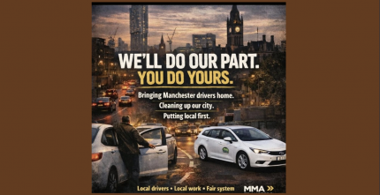 MMA TRANSFERS CALLS ON ANDY BURNHAM TO HELP KEEP MANCHESTER TAXI CONTRACTS LOCAL 