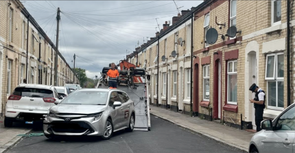 MAN ARRESTED AFTER PRIVATE HIRE VEHICLE CRASHES INTO TOXTETH HOUSE