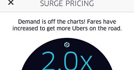 UBER PRICES DOUBLE AMID LEEDS TAXI DRIVER STRIKE