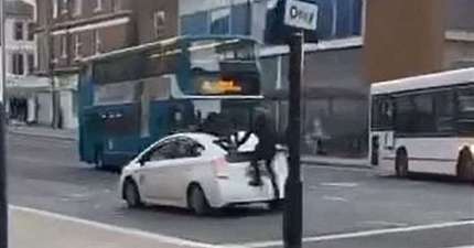 YOBS WREAK HAVOC AT CHATHAM BUS STATION BLOCKING BUSES TAXIS AND INJURING TWO DRIVERS 